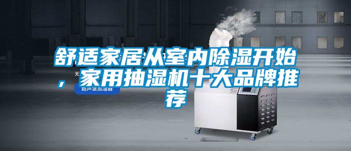 舒适家居从室内除湿开始，家用抽湿机十大品牌推荐