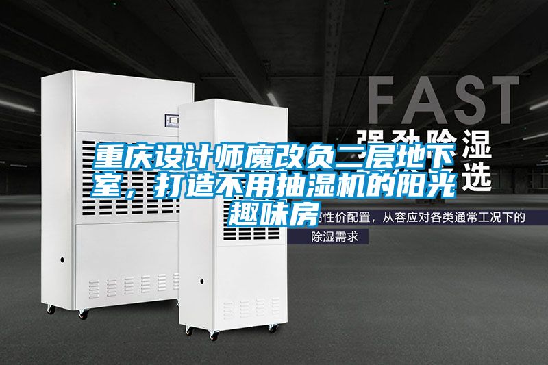 重庆设计师魔改负二层地下室，打造不用抽湿机的阳光趣味房