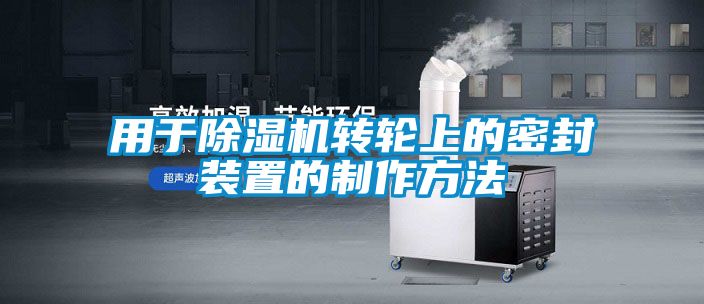 用于91抖音免费看片转轮上的密封装置的制作方法