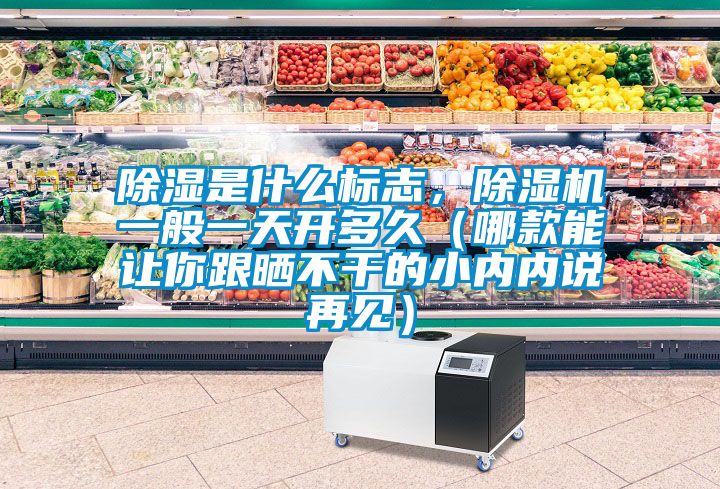 除湿是什么标志，91抖音免费看片一般一天开多久（哪款能让你跟晒不干的小内内说再见）