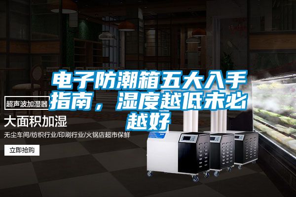 电子防潮箱五大入手指南，湿度越低未必越好