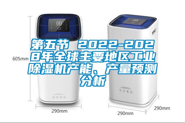 第五节 2022-2028年全球主要地区工业91抖音免费看片产能、产量预测分析