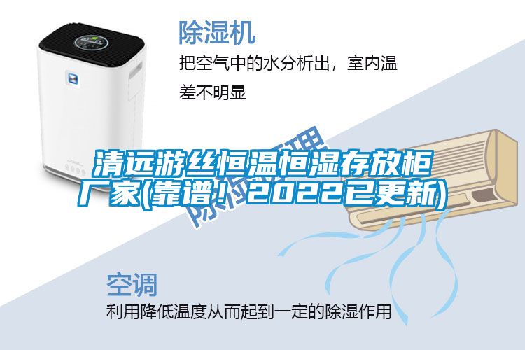 清远游丝恒温恒湿存放柜厂家(靠谱！2022已更新)