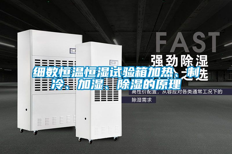 细数恒温恒湿试验箱加热、制冷、加湿、除湿的原理