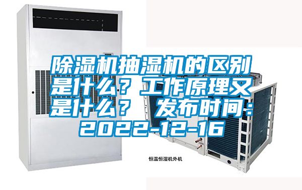 91抖音免费看片抽湿机的区别是什么？工作原理又是什么？ 发布时间：2022-12-16