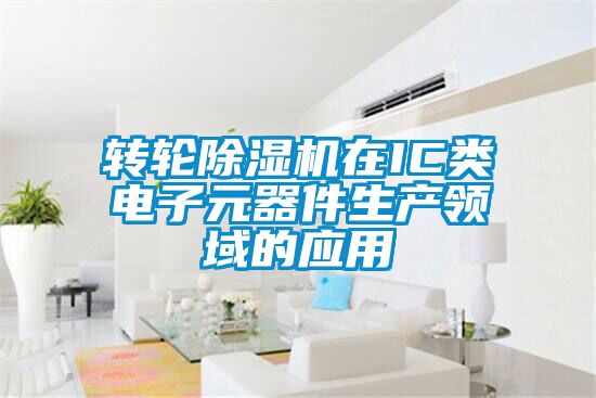 转轮91抖音免费看片在IC类电子元器件生产领域的应用