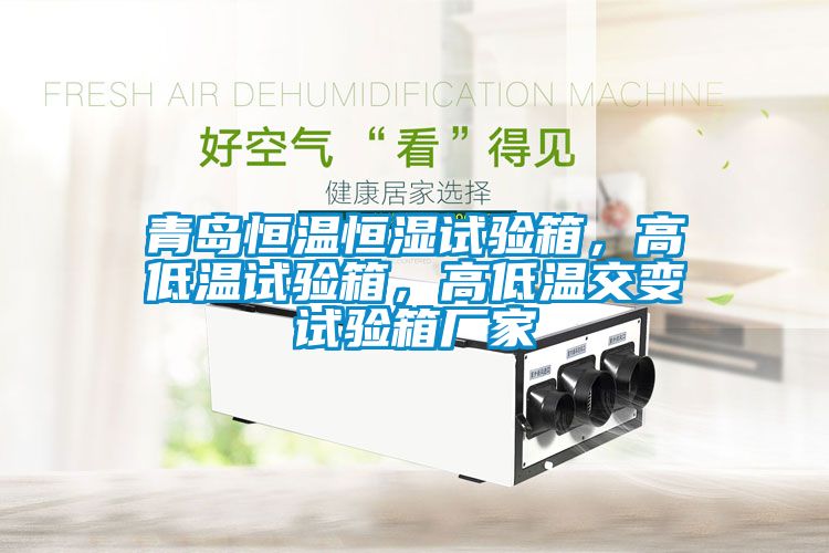 青岛恒温恒湿试验箱，高低温试验箱，高低温交变试验箱厂家